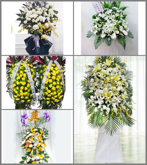 福建莆田仙游县书峰乡锦峰村白事花篮预定